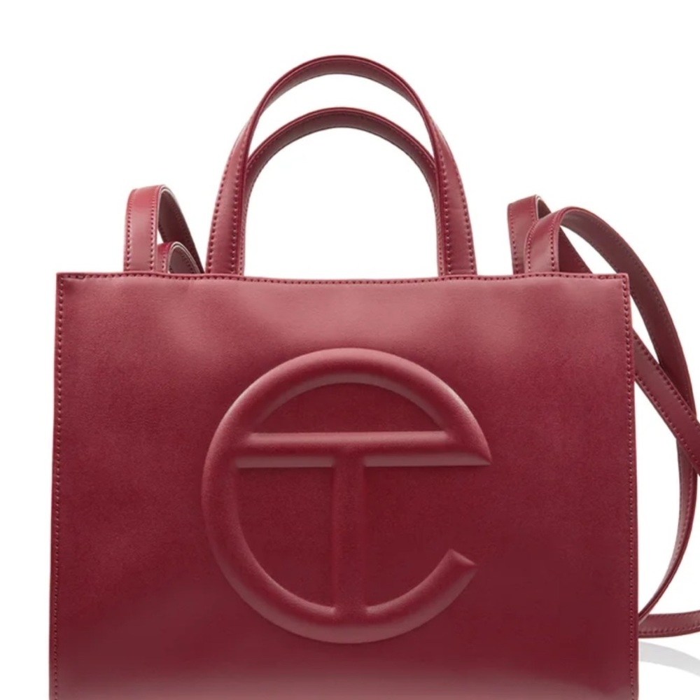 Telfar Women's Burgundy Tote Bag